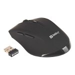 mouse wireless sandberg 630-06 pro, 1600dpi, usb, negru, SANDBERG