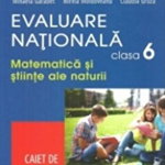 Evaluare Nationala. Matematica si Stiinte ale naturii. Caiet de pregatire. Clasa a VI-a