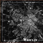 Poster decorativ Art-Harta - Wroclaw, Art-Map