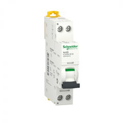 Siguranta automata 1P+N 16A 6kA/10kA curba B Schneider A9P44616