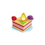 Set de constructii Unico Plus - Felie de tort, 14 piese