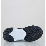Nike, Pantofi sport de piele ecologica cu insertii de plasa TC 7900, Galben neon/Alb murdar/Negru