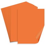 Carton color portocaliu A4 160g 12 set Favini 205, Galeria Creativ