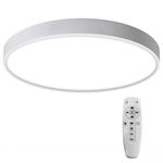 Plafoniera LED Rotunda Alba 36W cu telecomanda 3000K 4500K 6500K PT, TED, TED Electric