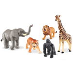 Set animale jungla - figurine mari pentru bebelusi