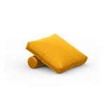 Pernă pentru canapea modulară galbenă cu tapițerie din catifea Rome Velvet - Cosmopolitan Design, Cosmopolitan Design