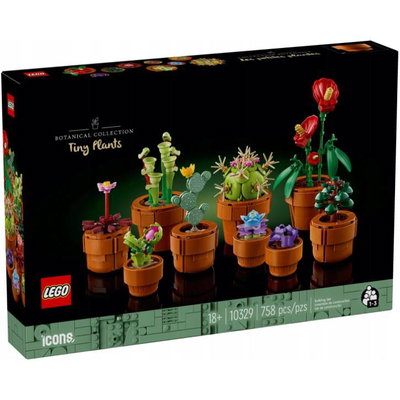 Lego Icons Plante de Mici Dimensiuni 10329