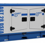 Generator diesel de curent, insonorizat AGT 28 DSEA