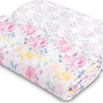 Xkko - Muselina din bambus 120x120cm Polka Dots 