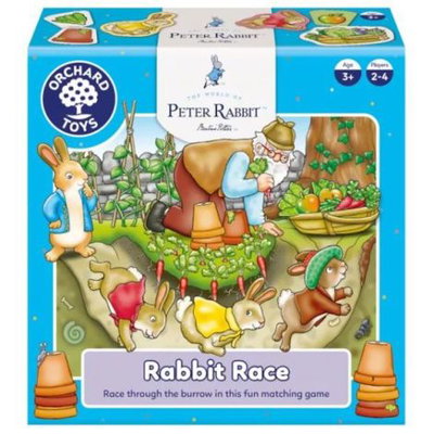Joc educativ Orchard Toys - Peter Rabbit, Intrecerea iepurilor