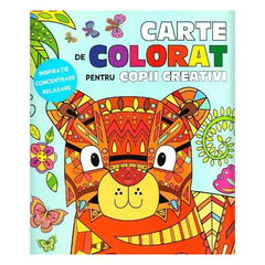 Carte de colorat pentru copii creativi