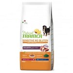 NATURAL TRAINER Sensitive No Gluten, M-XL, Rață, hrană uscată monoproteică câini, sistem digestiv, 12kg, NATURAL TRAINER