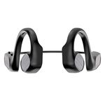 Casti Smart Techstar® G200, Wireless, Behind the Ear, Bluetooth V5.1, Acumulator 130mAh, pentru iPhone Xiaomi Huawei, Samsung, Negru, Techstar