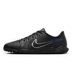 Nike, Pantofi de piele ecologica pentru fotbal Legend 10 Club, Negru