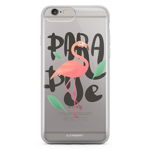 Bjornberry Shell Hybrid iPhone 6/6s Plus - Paradise Flamingo, 