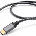 Cablu date HAMA 173636, USB-C, 1.5m, Anthracite