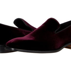 Incaltaminte Barbati Massimo Matteo Italian Velvet Slip-On Burgundy, Massimo Matteo Incaltaminte Barbati Massimo Matteo Italian Velvet Slip-On Burgundy, Massimo Matteo