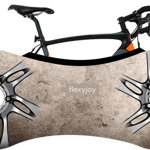 Husa flexibila, universala pentru bicicleta, Flexyjoy, Poliester, Gri