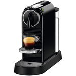 Espressor Nespresso by De'Longhi CitiZ Black, 19 bari, 1260 W, Negru, set capsule degustare inclus