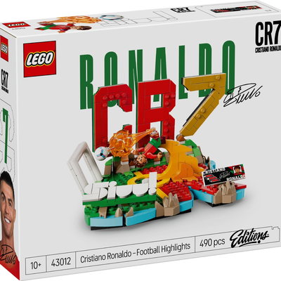 LEGO Editions Cristiano Ronaldo - Momente importante din fotbal 43012