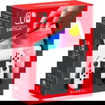 Consola Nintendo Switch OLED, White Joy con