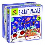 Puzzle Secret Puzzle - Spatiul, 24 piese