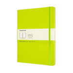Moleskine Extra Large Plain Hardcover Notebook: Lemon Green