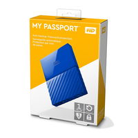 HDD extern WD My Passport NEW 1TB, 2.5", USB 3.0, Albastru