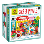 Secret Puzzle - Pompierii, Ludattica, 2-5 ani, 24 piese, Ludattica