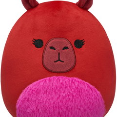 Jucarie de plus Squishmallows, Margherita Pizza, 206077, Colectia P20, 19 cm