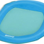 Saltea piscina, Bestway, Plastic/Textil, 106x95 cm, Albastru/Verde