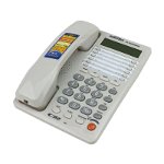 Telefon fix, ecran LCD, ID apelant, memorie 500 numere, FSK/DTMF, Panatel