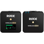 Sistem microfon wireless Rode Wireless GO II, 50-20000Hz, 200m, negru, 45.3x44x18.3mm
