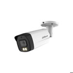 Camera de supraveghere HDCVI FullColor, 5MP, lentila 3.6, LED-uri albe 40m, microfon incorporat, Dahua HAC-HFW1509TM-A-LED-0360B-S2, Dahua