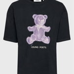 Young Poets Society Tricou Teddy 107683 Negru Regular Fit, Young Poets Society