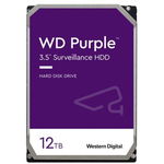 Western Digital HDD intern, 3.5", 12TB, PURPLE, SATA3, IntelliPower (5400rpm), 256MB