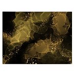 Tablou canvas abstract marmura galben auriu negru 1089 - Material produs:: Poster pe hartie FARA RAMA, Dimensiunea:: 60x80 cm, 