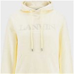 Lanvin Cotton Hoodie CREAM, Lanvin