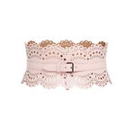 Alaïa ALAÏA Bustier Belt in Wave Vienne Leather PINK, Alaïa