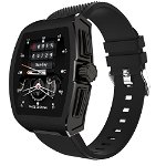 Ceas Smartwatch Neo™ Smart Wear Premium, Negru, Display IPS, Calorii, Puls, Tensiune Arteriala, Saturatie Oxigen Din Sange, Impermeabil