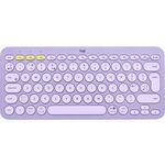 Tastatura Wireless Logitech K380, Bluetooth, Layout US, Violet