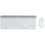 Tastatura Logitech Slim Wireless & Mouse Combo Mk470 Offwhite Nordic PC
