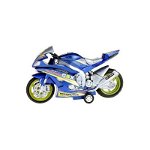 Motocicleta de Curse cu Lumini si Sunete 30 cm Toi-Toys TT29210Z, Toi-Toys
