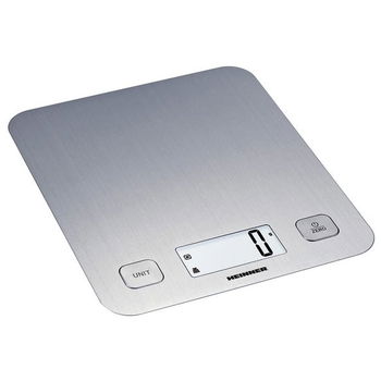 Cantar de bucatarie Heinner HSK-5IXBK, max 5 Kg, platforma din inox, functie tara, functie cantarire