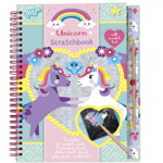 Scratchbook Totum Unicorn, +5 ani, Multicolor