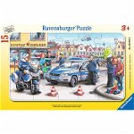 Puzzle Departamentul Politiei, 15 Piese, Ravensburger