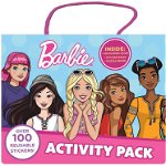 Set carti de colorat cu stickere Barbie Activity Pack, Alligator