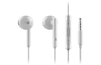 Casti audio AM115 pentru Huawei P8,P8 Lite, P9, P9 Lite, P10, P10 Lite, P20 Lite, 3.5mm, Microfon, Jack, Alb, Oem