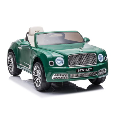 Masina electrica pentru copii Bentley Mulsanne, 2 motoare 35w, mp3, maxim 30 kg, telecomanda, roti eva, verde, Procart