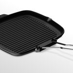 Tigaie grill fonta Fissler Arcana 24x24 cm, antiaderenta, inductie